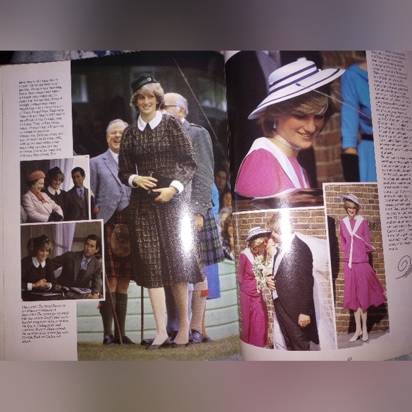 Vintage 1982 First English Edition Diana, Princess Of Wales Photo Book EUC - Picture 8 of 8